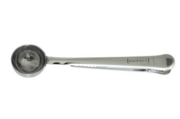 Kaffee-Masslöffel Edelstahl 7gramm mit Clip